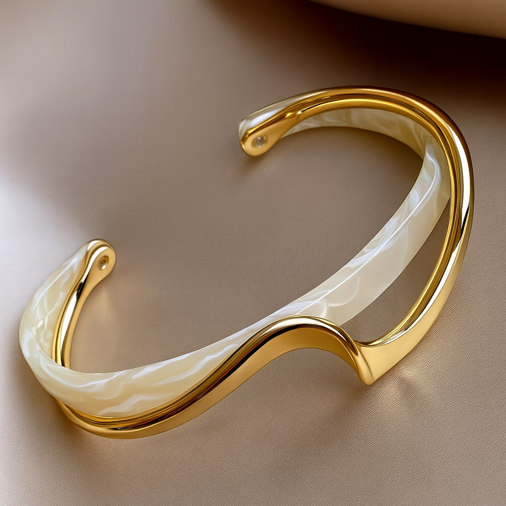 Bracciale elegante bianco