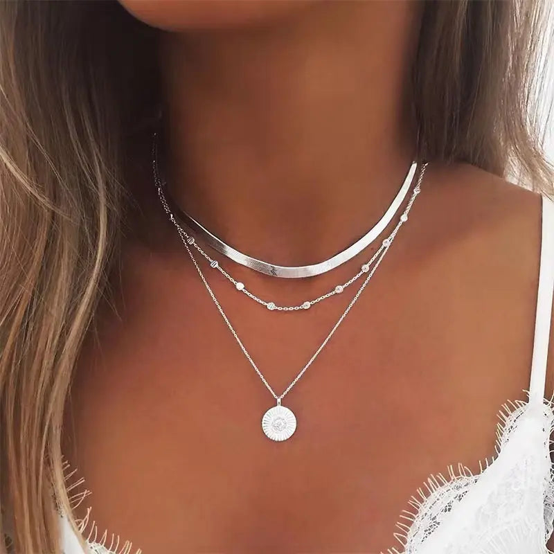 Collana argentata