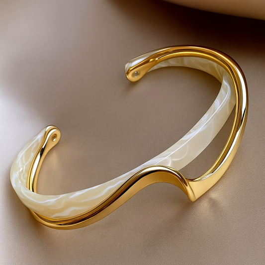 Bracciale elegante bianco