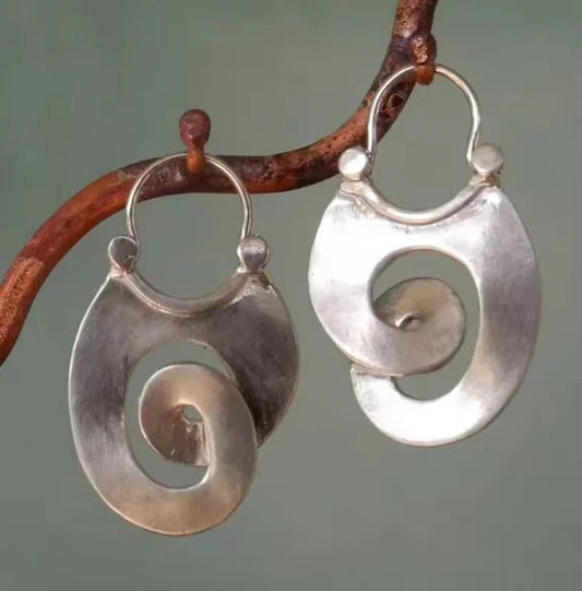 Orecchini a spirale vintage