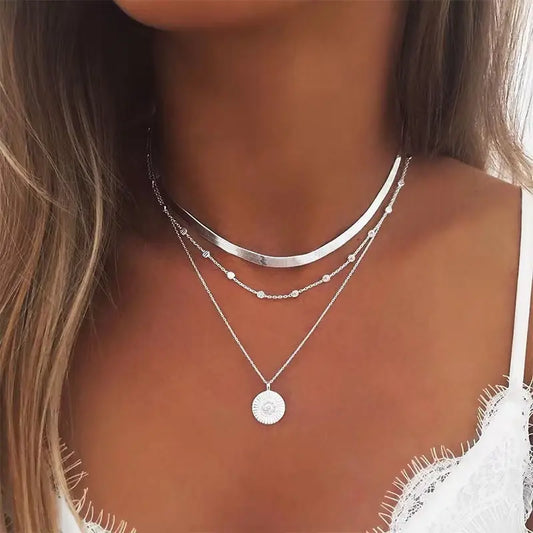Collana argentata